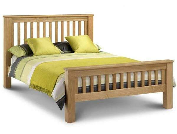 Julian Bowen Marlborough American Oak Bed Frame