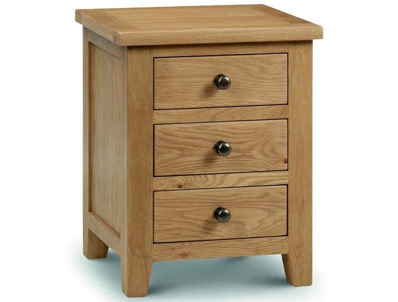 Julian Bowen Marlborough American Oak Bed Frame