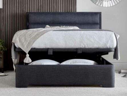 Kaydian Kirby Slate Ottoman Bed Frame