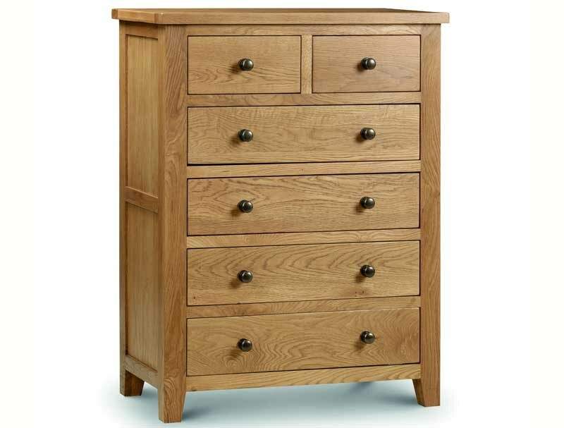 Julian Bowen Marlborough American Low Foot End Oak Bed Frame