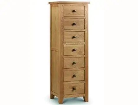 Julian Bowen Marlborough American Low Foot End Oak Bed Frame
