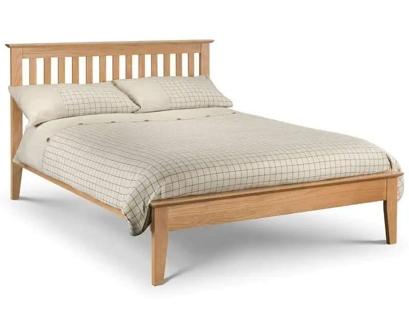 Julian Bowen Salerno Oak Bed Frame