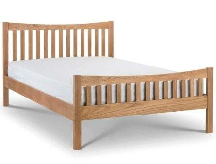 Julian Bowen Bergamo oak Bed Frame