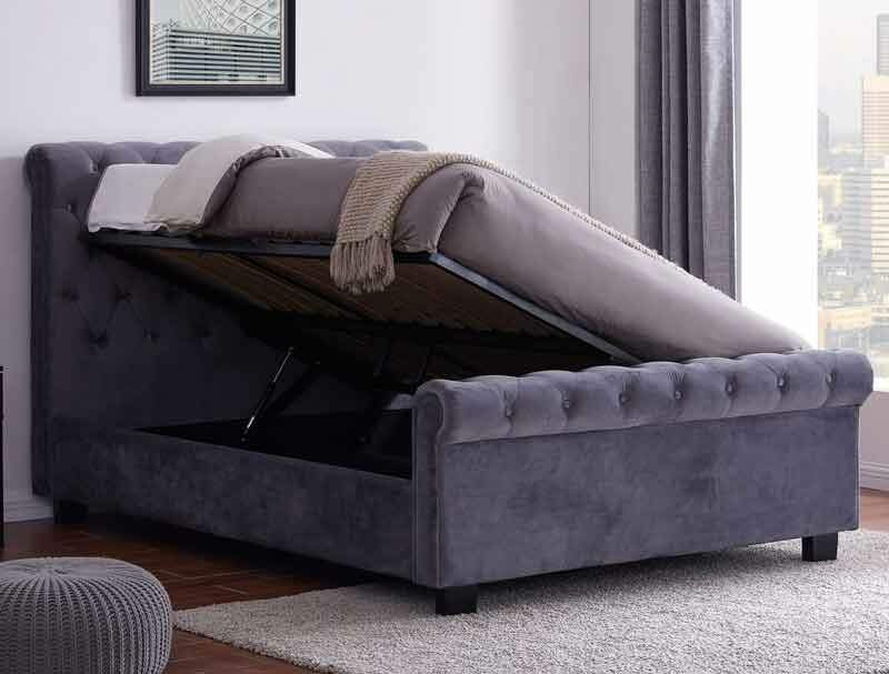 Flintshire Whitford Fabric Ottoman Bed Frame