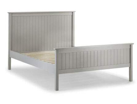 Julian Bowen Maine Dove Grey Wooden Bed Frame