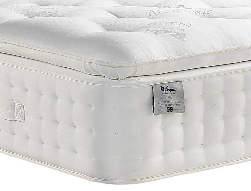 Relyon Chiltern Natural Luxury Pillowtop 2500 Divan Bed