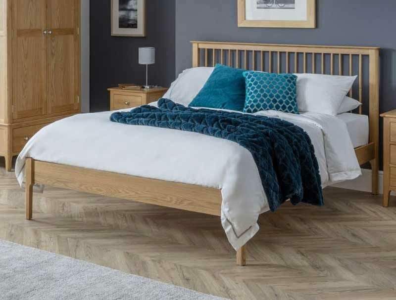 Julian Bowen Cotswold Oak Bed Frame