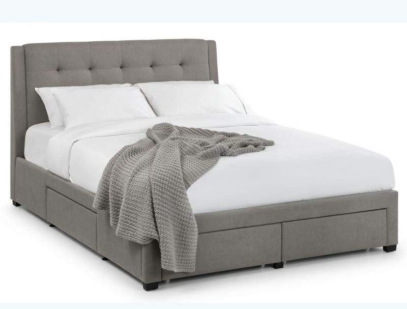 BPB Fulton Grey Storage Bed Frame