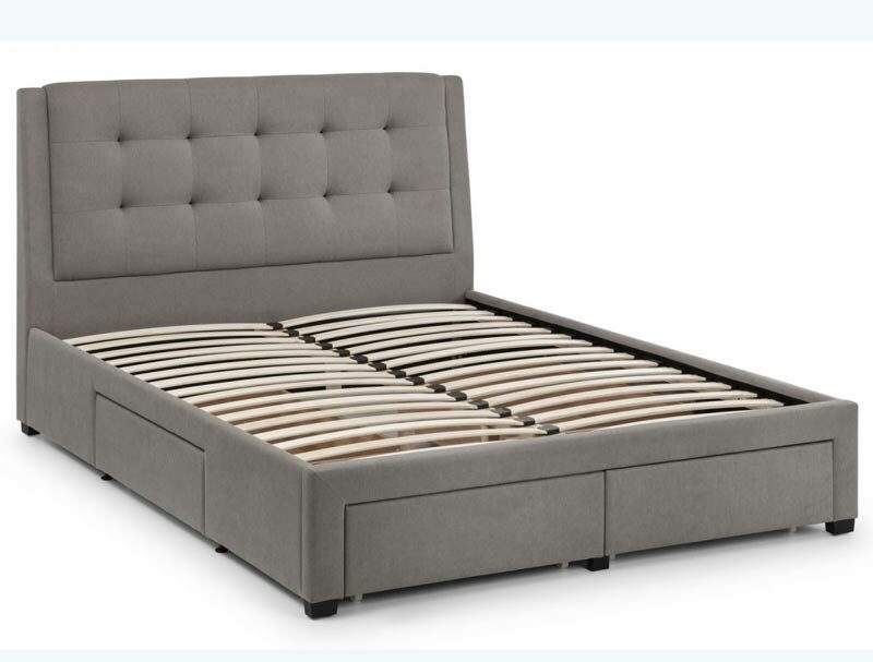 BPB Fulton Grey Storage Bed Frame