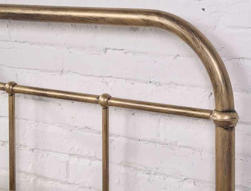 Flintshire Oakenholt Antique Bronze Metal Bed Frame