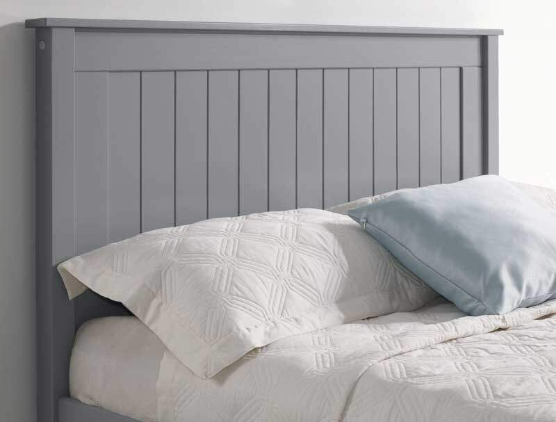 BestPriceBeds  Taurine Grey Low Foot End Bed Frame