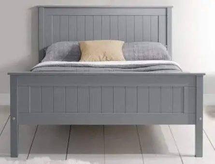 BPB Tars Grey High Footend Bed Frame