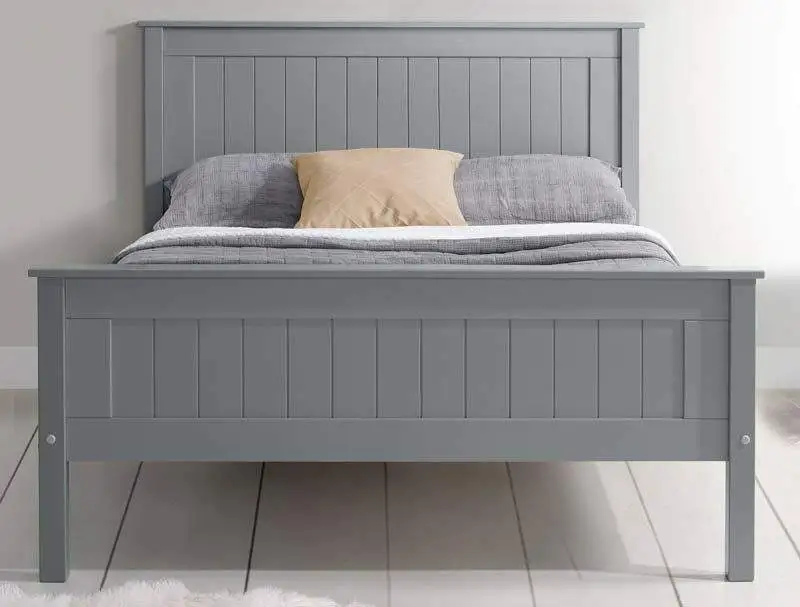 BPB Tars Grey High Footend Bed Frame