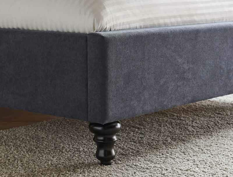 BPB Rosalind Dark Grey Bed Frame