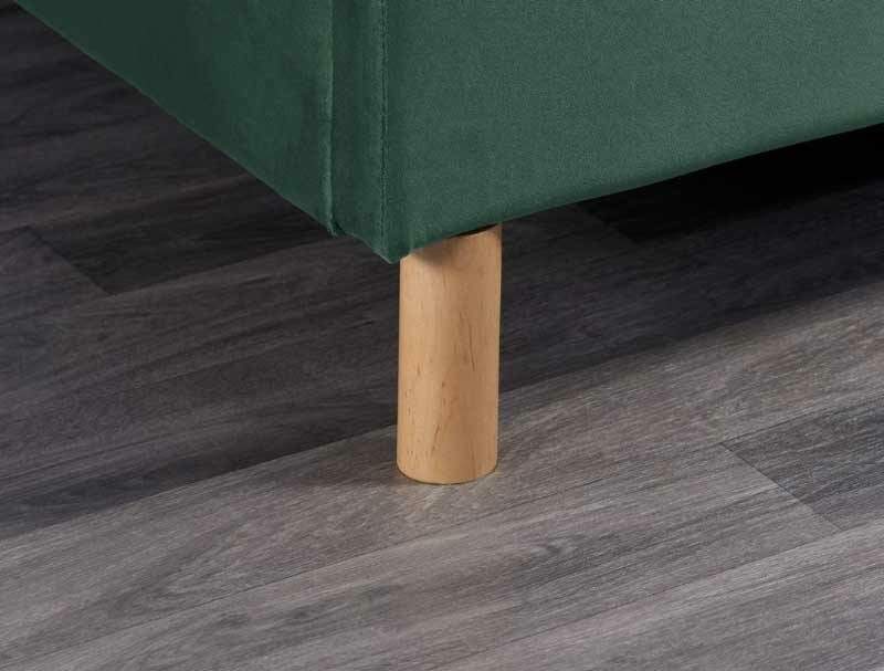 Birlea Loxley Green Fabric Bed Frame