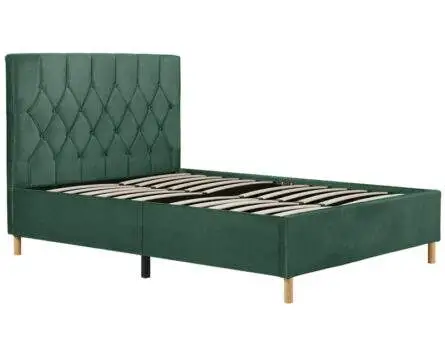 Birlea Loxley Green Fabric Bed Frame