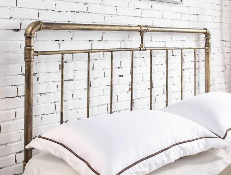 Flintshire Furniture Cilcain Antique Bronze Bed Frame