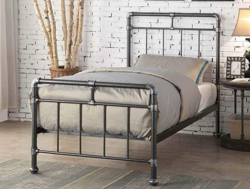 Flintshire Furniture Cilcain Silver Bed Frame