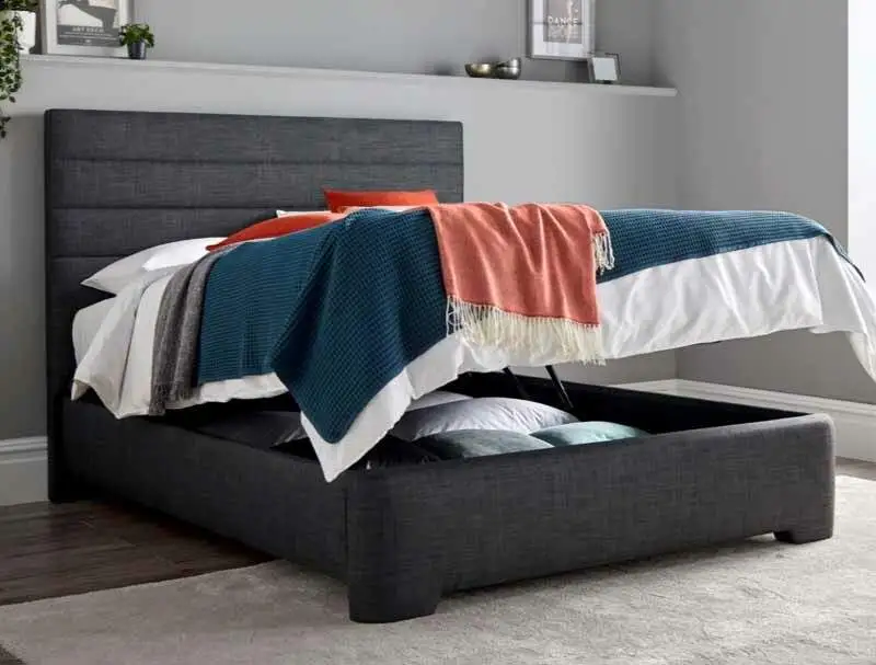 Kaydian Appleby Slate Ottoman Bed Frame