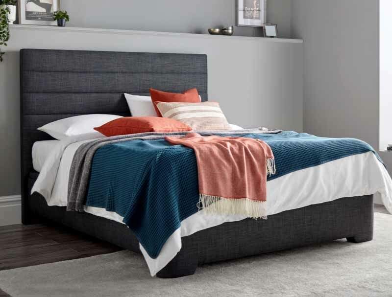Kaydian Appleby Slate Ottoman Bed Frame