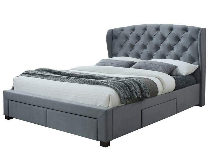 Birlea Hope Fabric Drawer Bed Frame