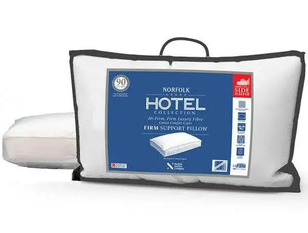 Norfolk Hotel Collection Firm Support Side Sleeper Pillow