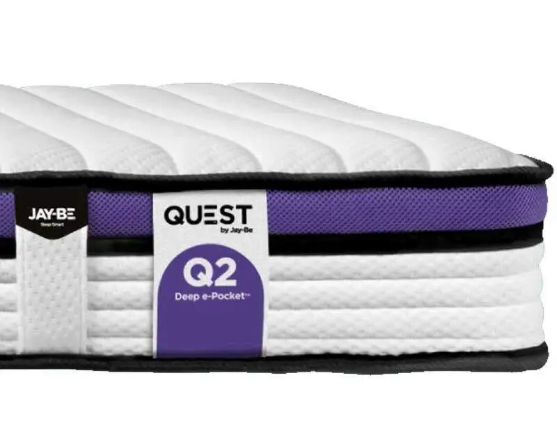 Jay-Be Quest Q2 Endless Deep E-Pocket Spring Mattress