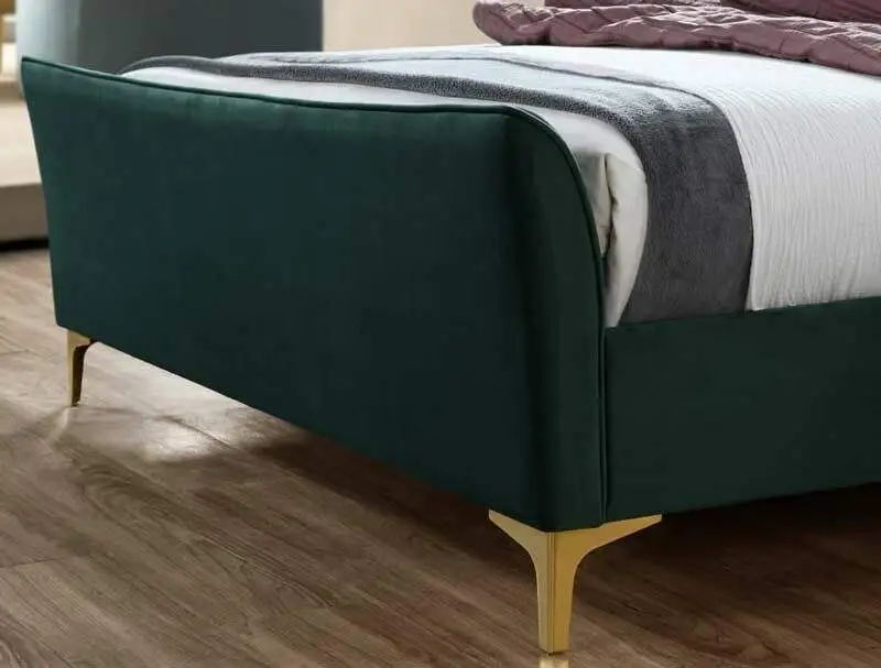 Birlea Clover Green Fabric bed Frame