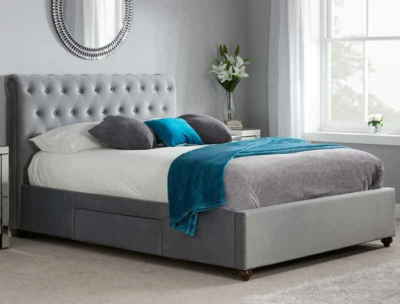Birlea Marlow Fabric Drawer bed Frame