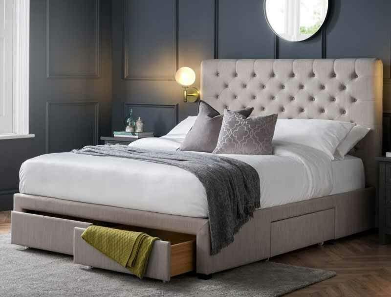 Julian Bowen Wilton Deep Buttoned Storage Bed
