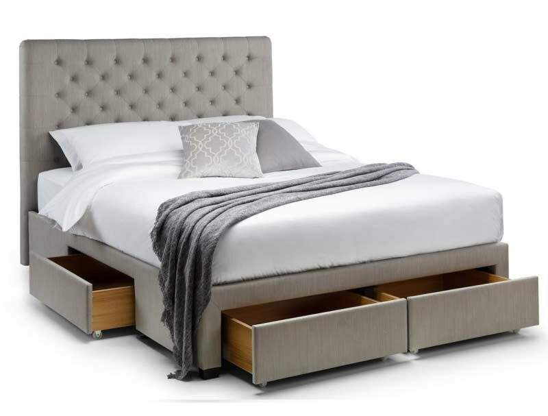 Julian Bowen Wilton Deep Buttoned Storage Bed
