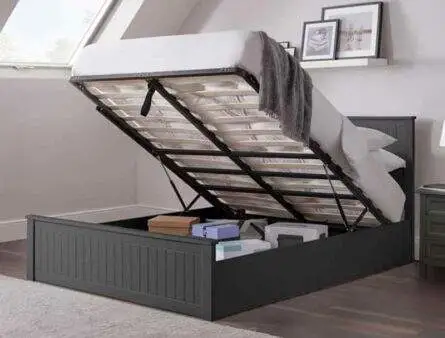 Julian Bowen Maine Anthracite Ottoman Bed Frame