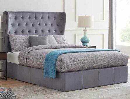 Flintshire Holway Winged buttoned Ottoman Bed Frame