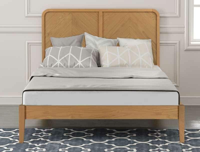 Flintshire Whelstone Solid Oak Bed Frame