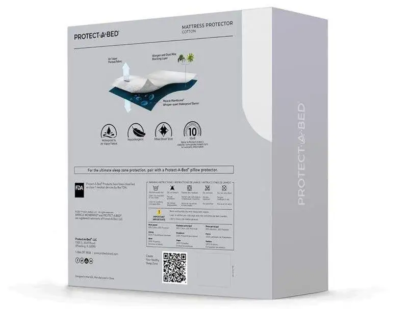 Protect a Bed New Cotton Mattress Protector