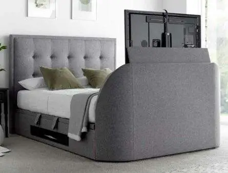 Kaydian Falstone Marbella Grey TV Ottoman Bed Frame