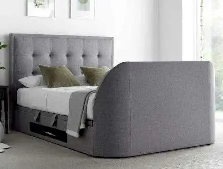 Kaydian Falstone Marbella Grey TV Ottoman Bed Frame