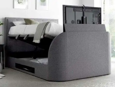 Kaydian Falstone Marbella Grey TV Ottoman Bed Frame