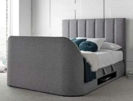 Kaydian Medburn Marbella Grey TV Ottoman Bed Frame
