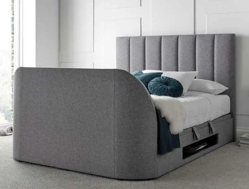 Kaydian Medburn Marbella Grey TV Ottoman Bed Frame