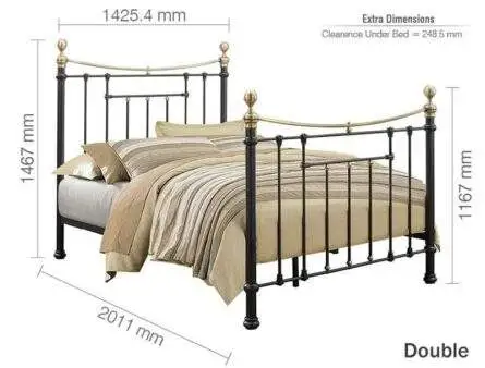 Birlea Bronte Metal Bed Frame