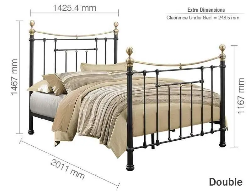 Birlea Bronte Metal Bed Frame