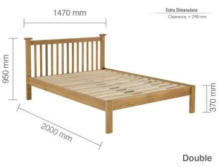 Birlea Coburn Oak Bed Frame
