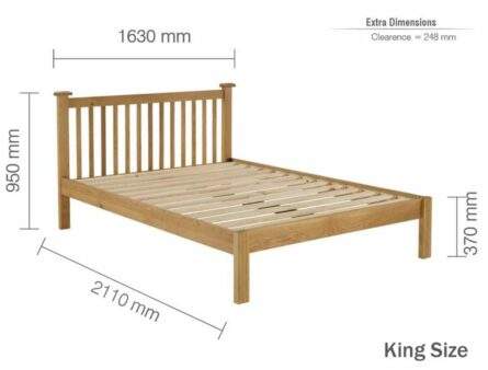 Birlea Coburn Oak Bed Frame