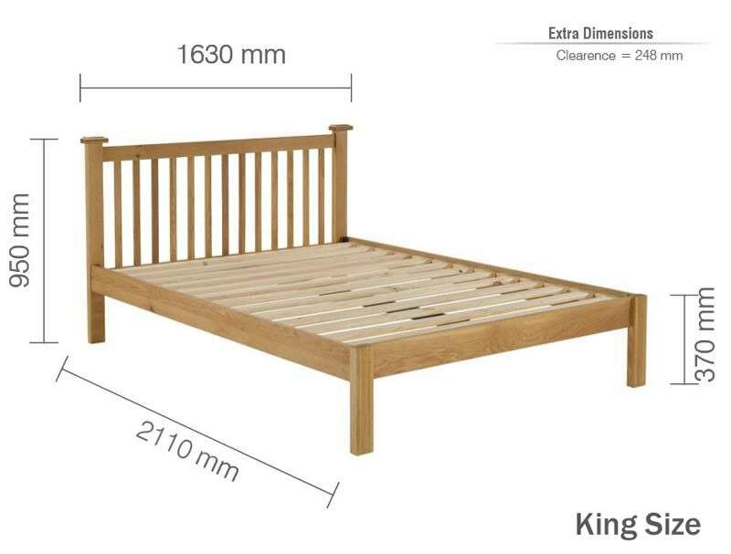 Birlea Coburn Oak Bed Frame