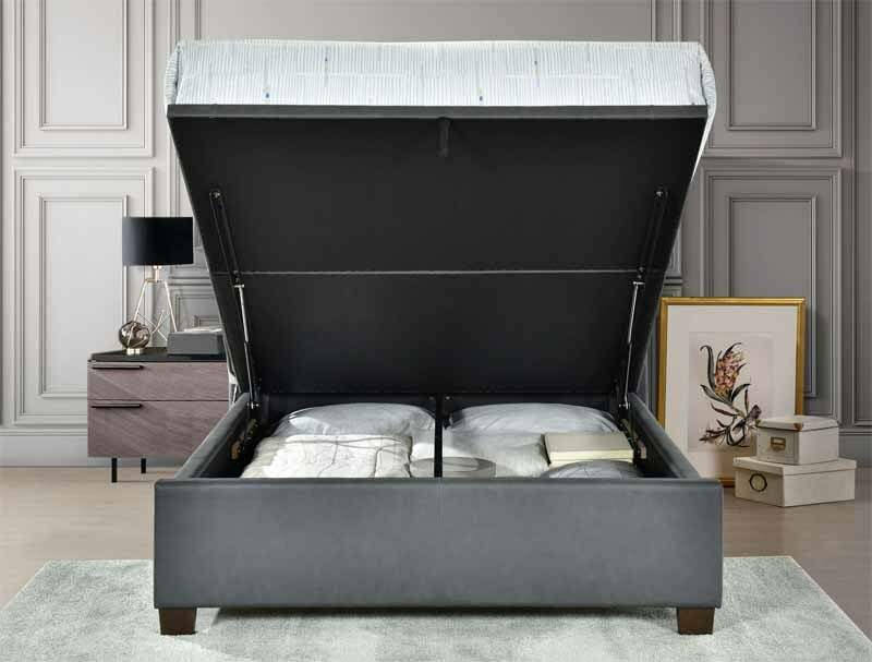 Flintshire Ashley PU Fabric Ottoman Bed Frame