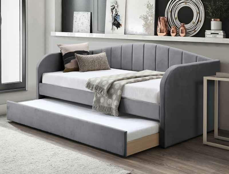 Flintshire Jasper Grey Colour Day Bed Frame
