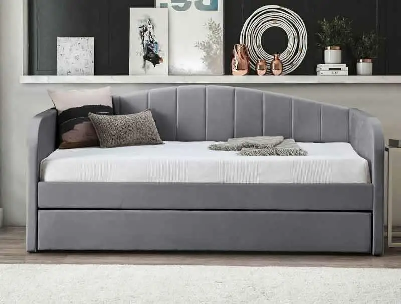 Flintshire Jasper Grey Colour Day Bed Frame