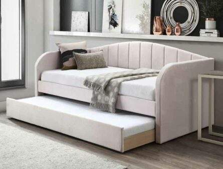 Flintshire Jasper Pink Colour Day Bed Frame