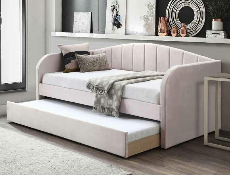 Flintshire Jasper Pink Colour Day Bed Frame